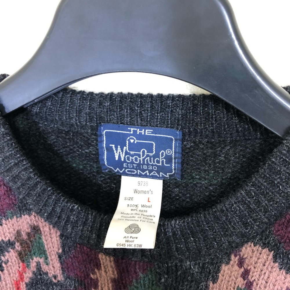 Vintage The Woolrich Woman 100% Wool Sweater - Picture 3 of 5